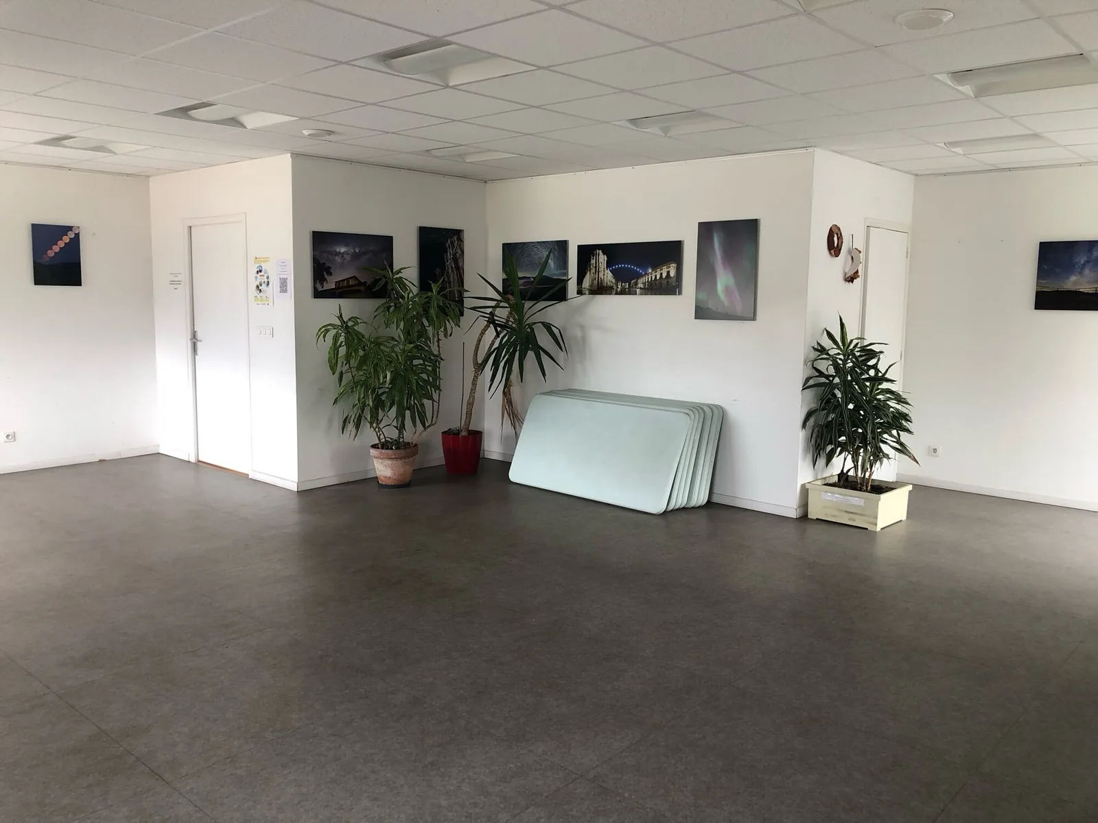 La grande salle des cours collectifs à Ecquevilly