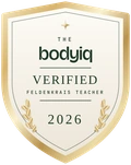 Siegel The BodyIQ: Verified Teacher, geprüft am 18.10.2026